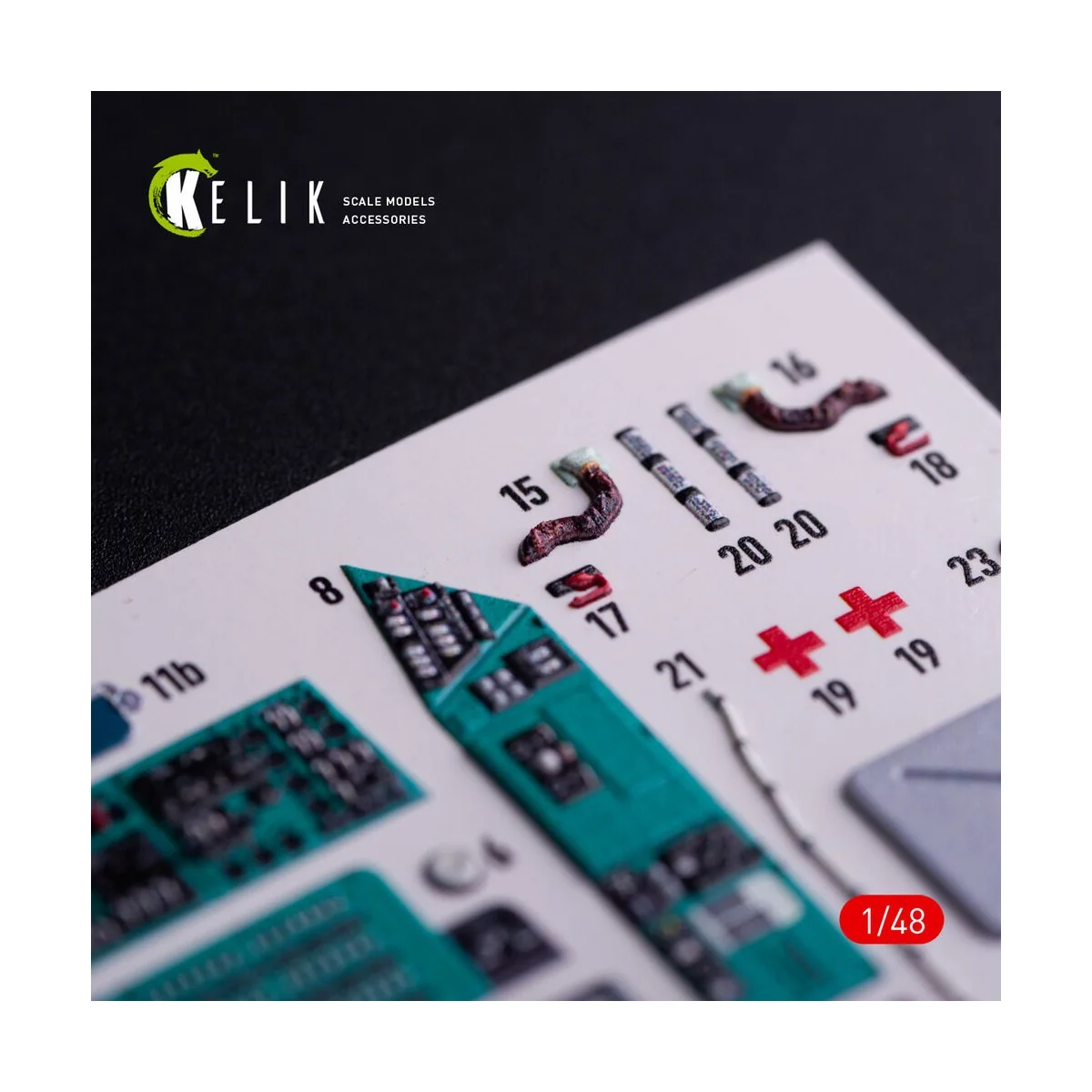 Mi-8MT - interior 3D decals for Trumpeter kit, 1/48 - Kelik K48137