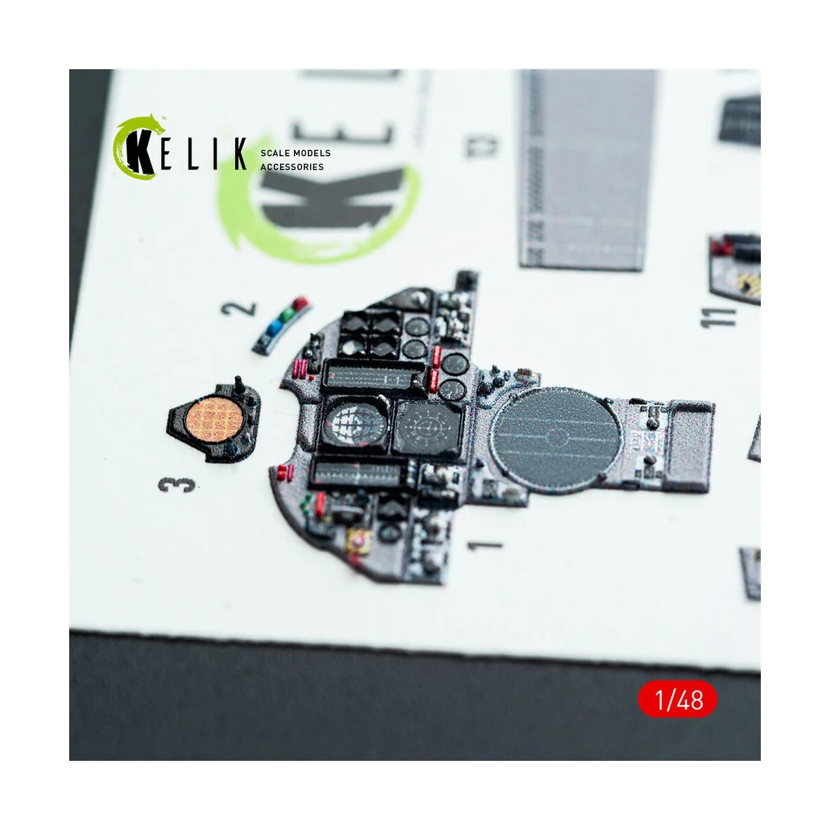 F-106A Delta Dart - interior 3D decals for Trumpeter kit, 1/48 - Ke...
