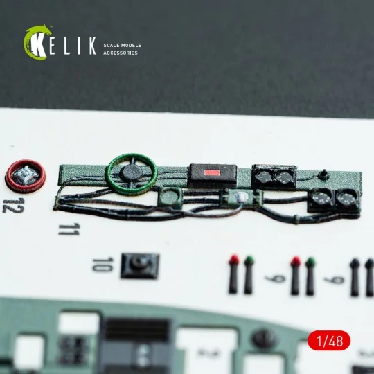 Bristol Beaufighter Mk.VI - interior 3D decals for Tamiya kit, 1/48...