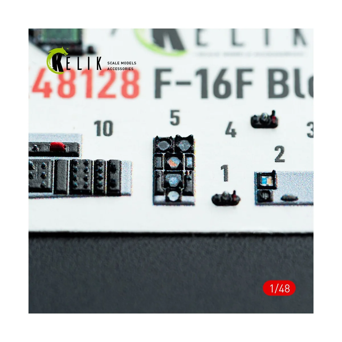 F-16F Block 60 - interior 3D decals for Hasegawa kit, 1/48 - Kelik ...