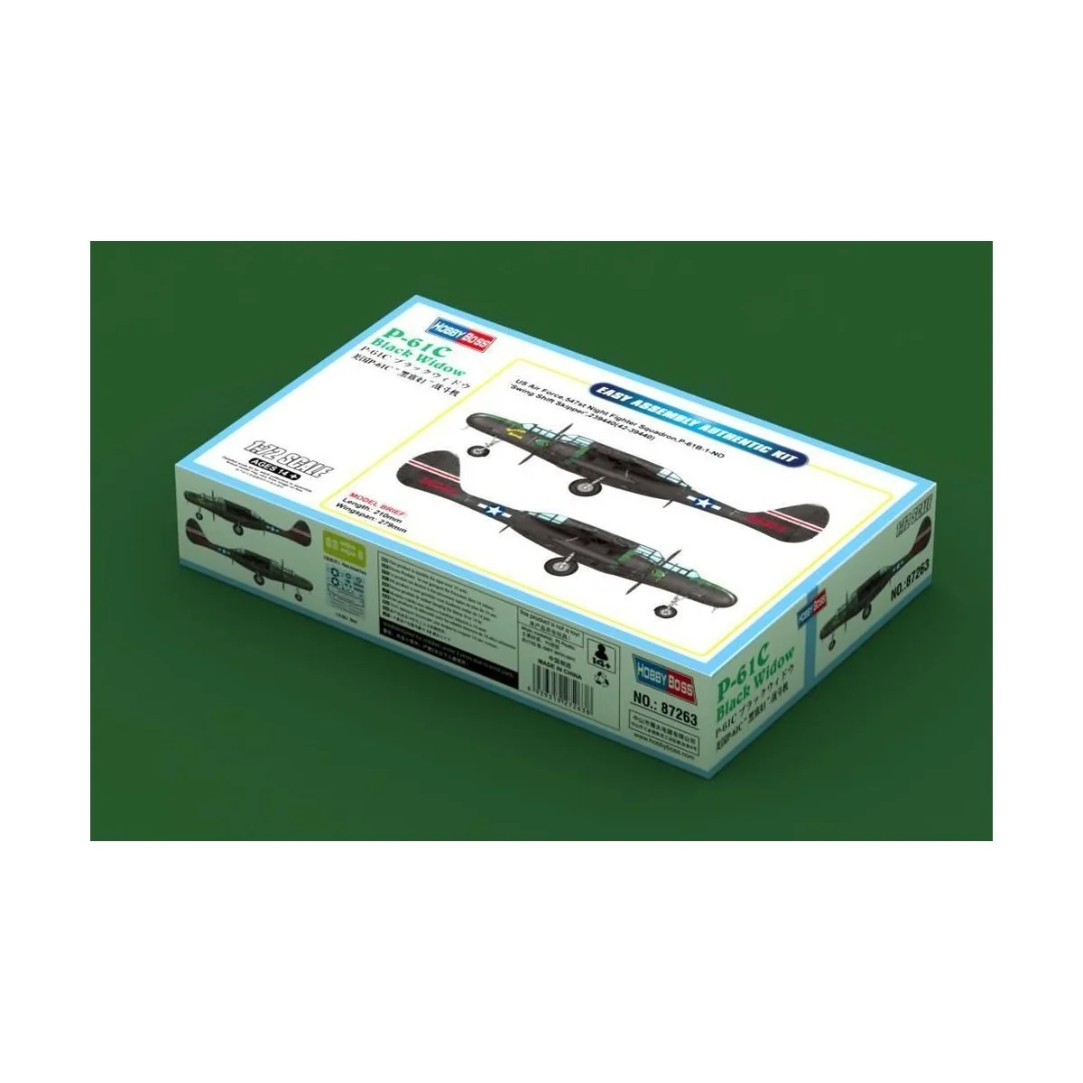 US P-61C Black Widow, 1/72 - Hobby Boss 87263 US P-61C Black Widow, 1/72 - Hobby Boss 87263