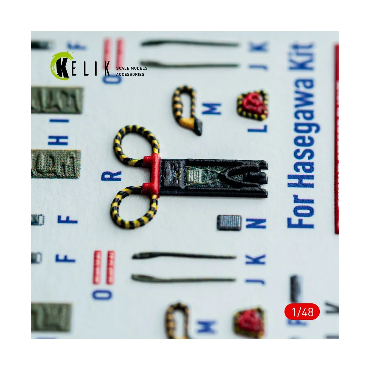 F-4J/S - interior 3D decals for Hasegawa kit, 1/48 - Kelik K48147