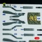 F-4J/S - interior 3D decals for Hasegawa kit, 1/48 - Kelik K48147