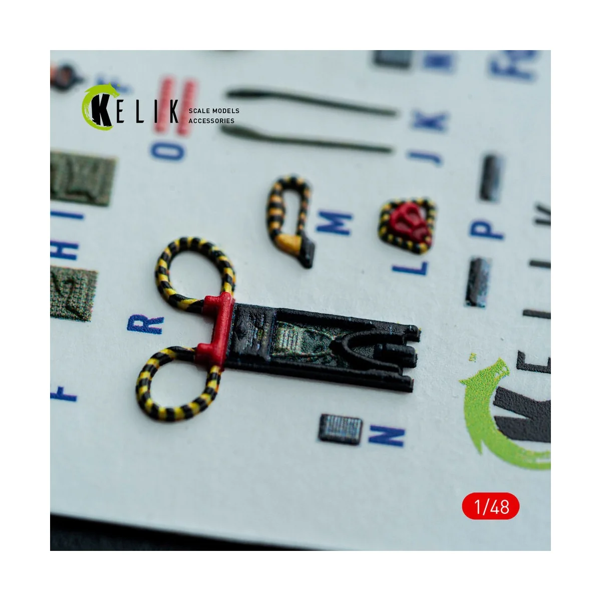 RF-4E - interior 3D decals for Hasegawa kit, 1/48 - Kelik K48146