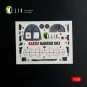 HARRIER GR3 - interior 3D decals for Kinetic kit, 1/48 - Kelik K48151