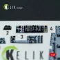 HARRIER GR3 - interior 3D decals for Kinetic kit, 1/48 - Kelik K48151