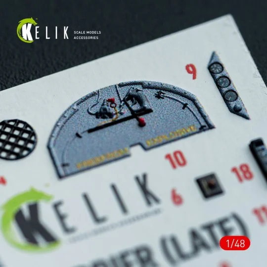 AV-8A HARRIER (Late) - interior 3D decals for Kinetic kit, 1/48 - K...