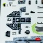 AV-8A HARRIER (Early) - interior 3D decals for Kinetic kit, 1/48 - ...