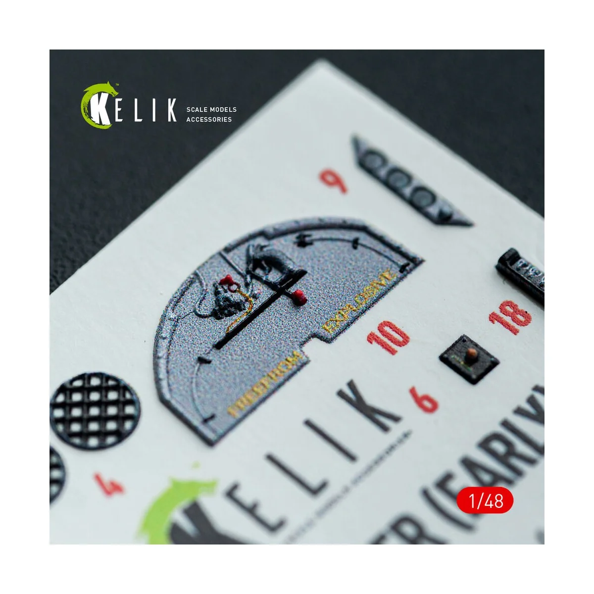 AV-8A HARRIER (Early) - interior 3D decals for Kinetic kit, 1/48 - ...