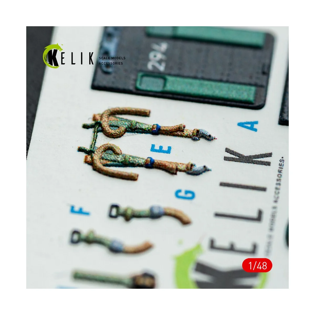 HARRIER GR3 - interior 3D decals for Kinetic kit, 1/48 - Kelik K48151