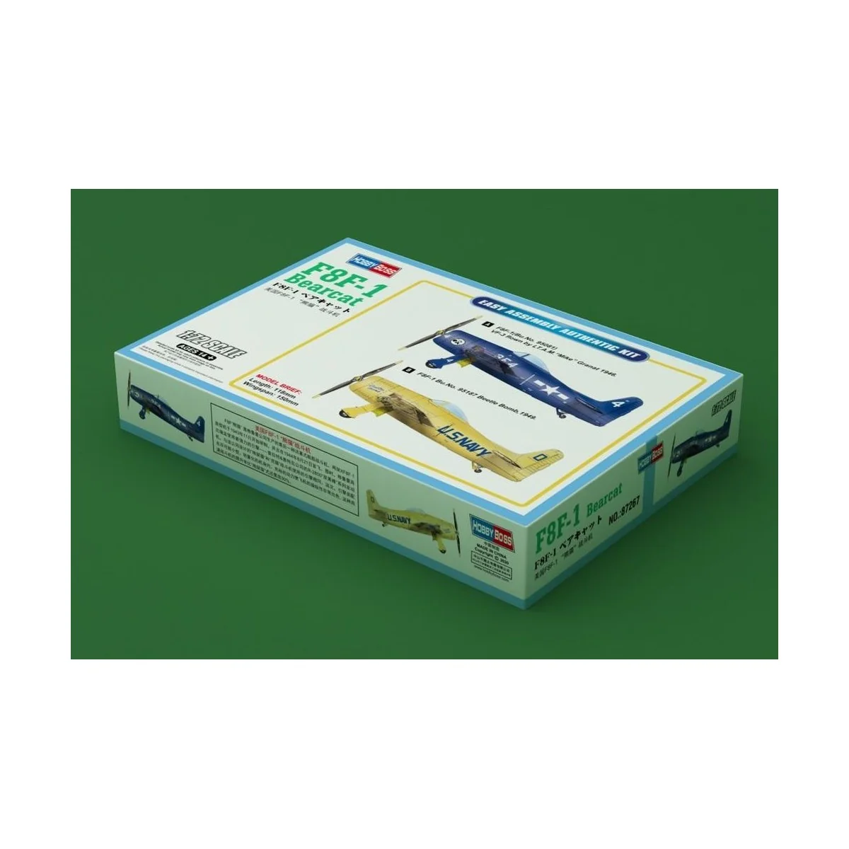 F8F-1 Bearcat, 1/72 - Hobby Boss 87267 F8F-1 Bearcat, 1/72 - Hobby Boss 87267