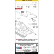 German Pz.Kpfw.VI Sd.Kfz.182 Tiger II Metal Gun Barrel f.Item 84531...