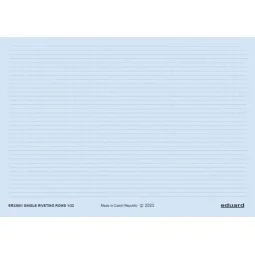 Single riveting rows, 1/32 - Eduard Accessories ER32001