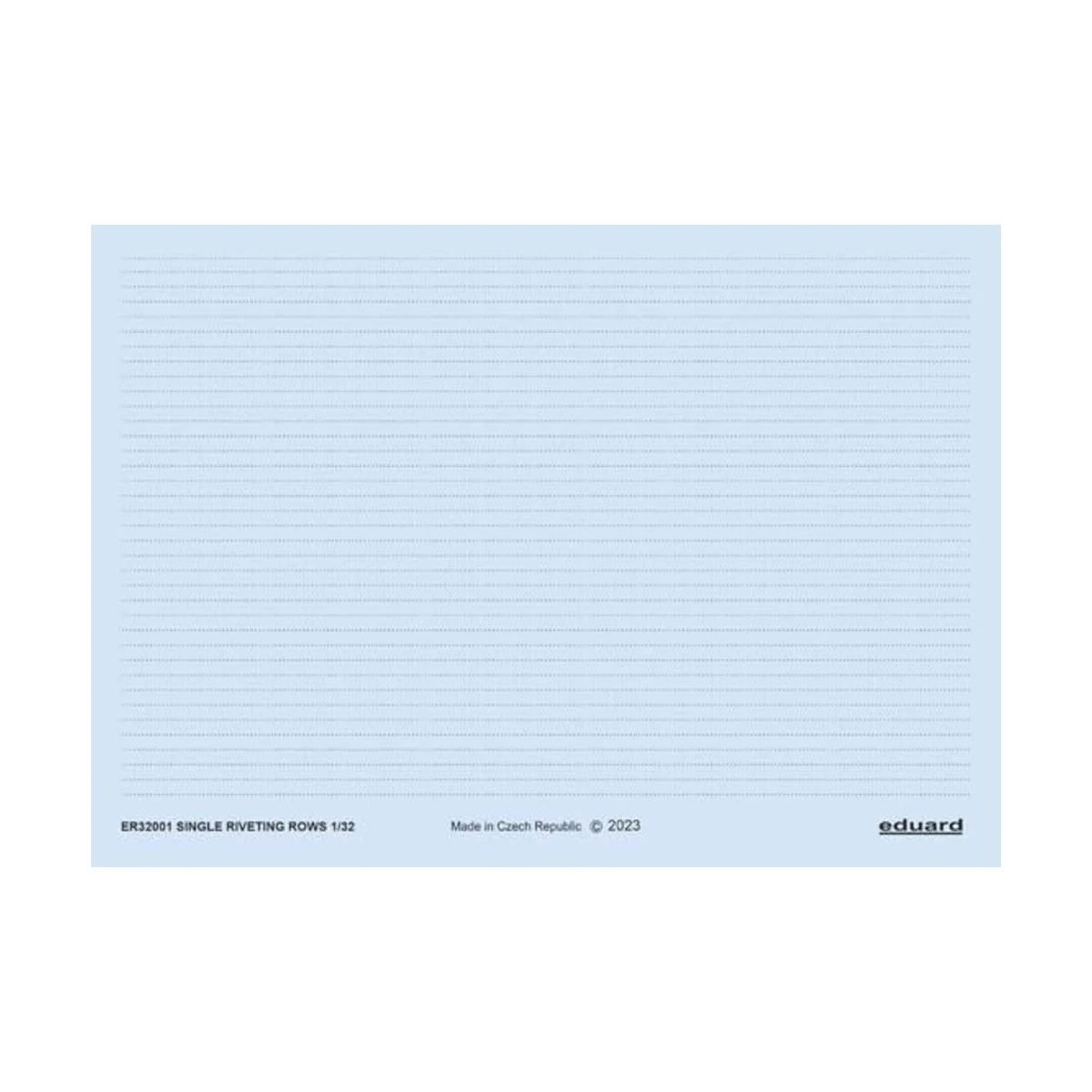 Single riveting rows, 1/32 - Eduard Accessories ER32001