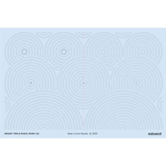 Triple radial rows - Eduard Accessories ER32007