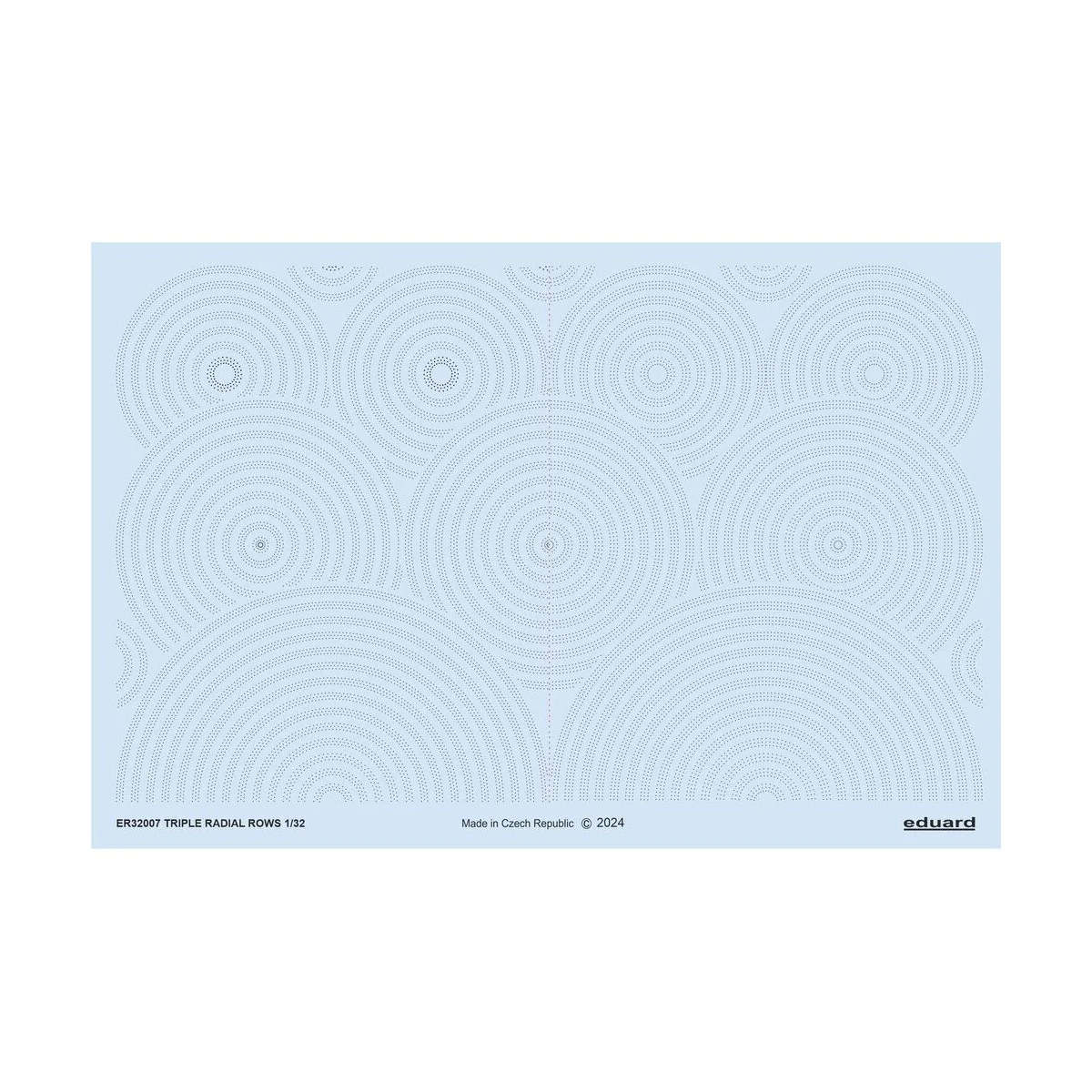 Triple radial rows, 1/32 - Eduard Accessories ER32007
