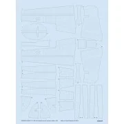 P-38F/G/H raised rivets & surface details for TAMIYA - Eduard Acces...