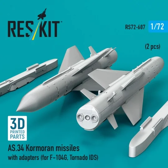 AS.34 Kormoran missiles with adapters (2 pcs) (for F-104G, Tornado ...