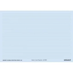 Double riveting rows, 1/48 - Eduard Accessories ER48007