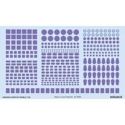 Surface panels, 1/48 - Eduard Accessories ER48009