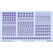 Surface panels, 1/48 - Eduard Accessories ER48009 Surface panels, 1/48 - Eduard Accessories ER48009