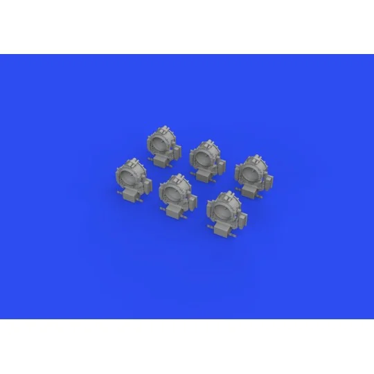 USN searchlights 36 inch PRINT, 1/350 - Eduard Accessories 653001 USN searchlights 36 inch PRINT, 1/350 - Eduard Accessories 653001