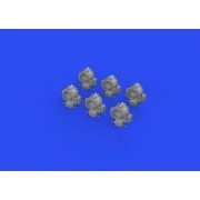 USN searchlights 36 inch PRINT, 1/350 - Eduard Accessories 653001 USN searchlights 36 inch PRINT, 1/350 - Eduard Accessories 653001