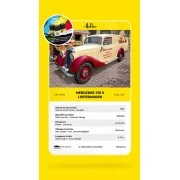 STARTER KIT MB 170 Lieferwagen, 1/24 - Heller 56736 STARTER KIT MB 170 Lieferwagen, 1/24 - Heller 56736