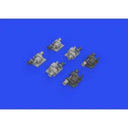 USN electric ship winches PRINT 1/350 - Eduard Accessories 653003