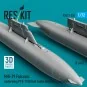 MiG-29 Fulcrum underwing PTB-1150 fuel tanks with wing pylons (2 pc...