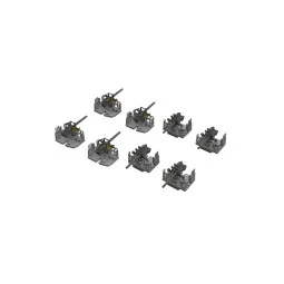 5"/25 caliber gun Mk.10 PRINT, 1/350 - Eduard Accessories 653008