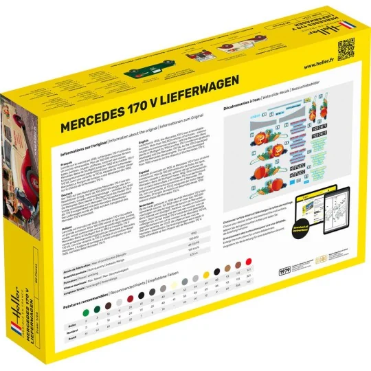 STARTER KIT MB 170 Lieferwagen - Heller 56736