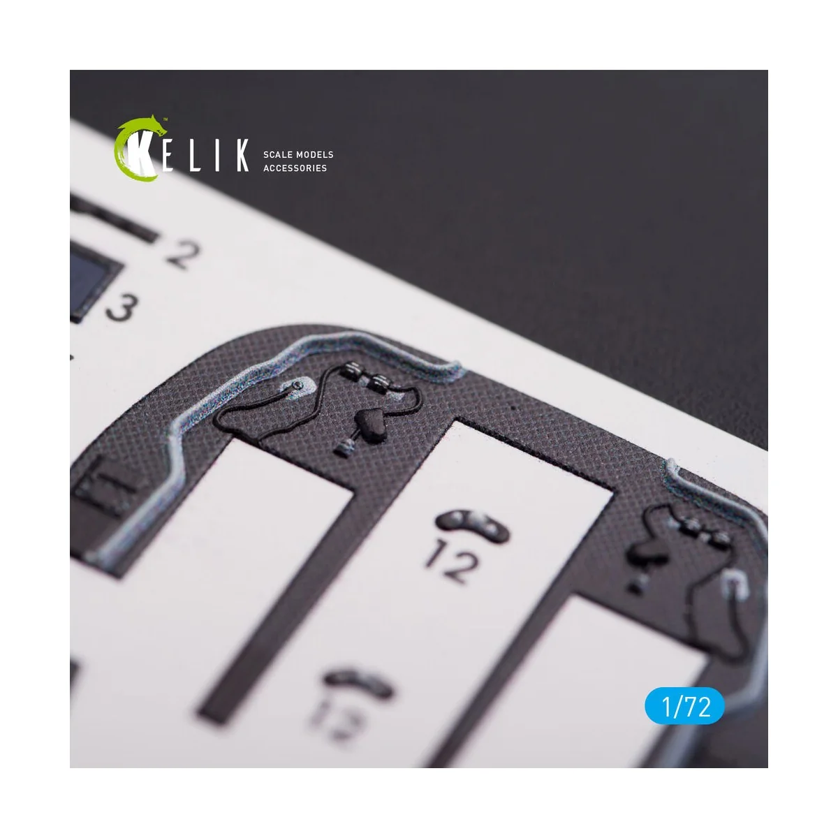 V-22 Osprey interior 3D decals for Hasegawa kit, 1/72 - Kelik K72005