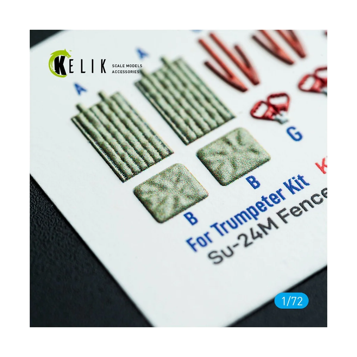 SU-24M interior 3D decals for Trumpeter kit, 1/72 - Kelik K72003