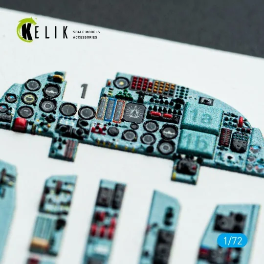 SU-24M interior 3D decals for Trumpeter kit, 1/72 - Kelik K72003