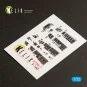F-16D Fighting Falcon interior 3D decals for Kinetic kit, 1/72 - Ke...