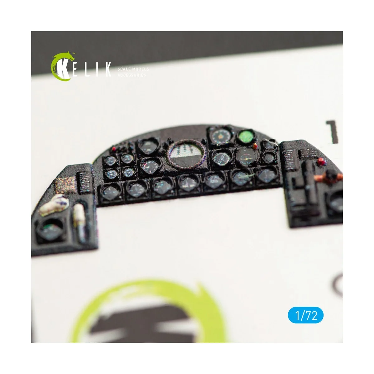 F9F-8 Cougar interior 3D decals for Hasegawa kit, 1/72 - Kelik K72012