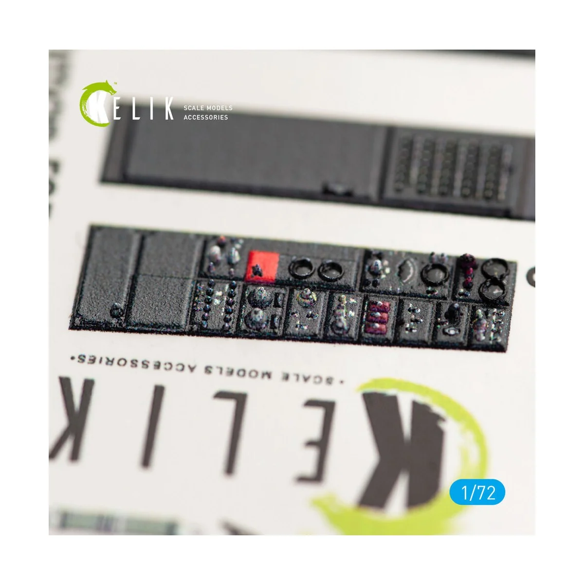 F9F-8 Cougar interior 3D decals for Hasegawa kit, 1/72 - Kelik K72012