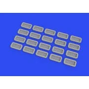 Balsa life raft PRINT 1/350 for - Eduard Accessories 653017