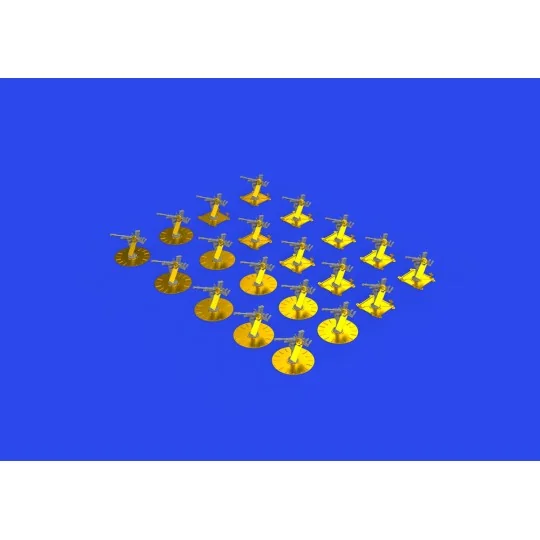 IJN Type 96 25mm AA gun (single) PRINT, 1/350 - Eduard Accessories ...