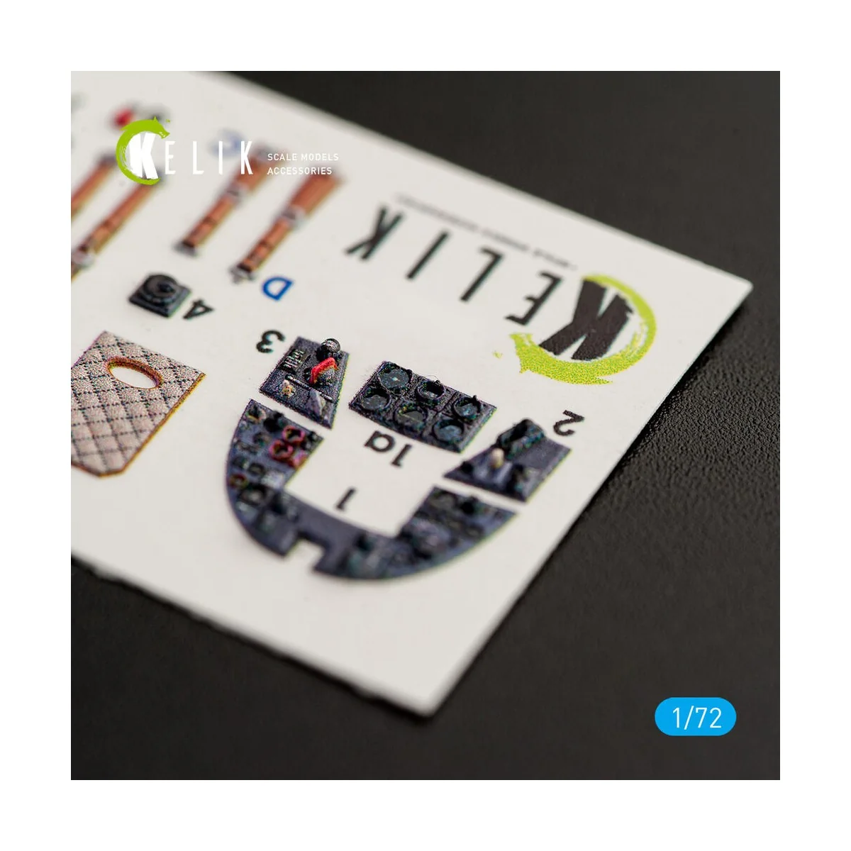 Hawker Typhoon Mk.IB interior 3D decals for Airfix kit, 1/72 - Keli...