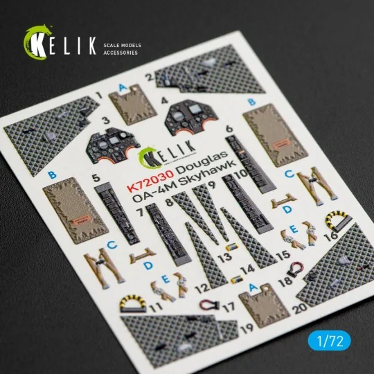 OA-4M Skyhawk interior 3D decals for Fujimi/Hobby 2000 kit, 1/72 - ...