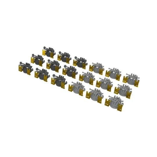 IJN Type 96 25mm AA gun (triple) PRINT - Eduard Accessories 653021