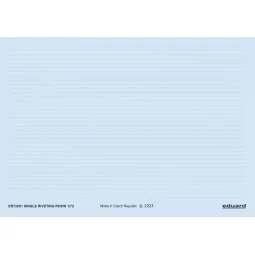 Single riveting rows, 1/72 - Eduard Accessories ER72001