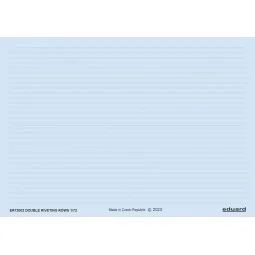 Double riveting rows 1/72 - Eduard Accessories ER72002