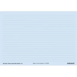 Triple riveting rows, 1/72 - Eduard Accessories ER72003