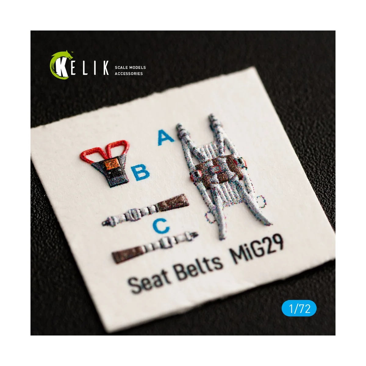 MiG-29 Fulcrum-A 9-12 interior 3D decals for GWH kit, 1/72 - Kelik ...