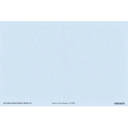 Double radial rows, 1/72 - Eduard Accessories ER72006