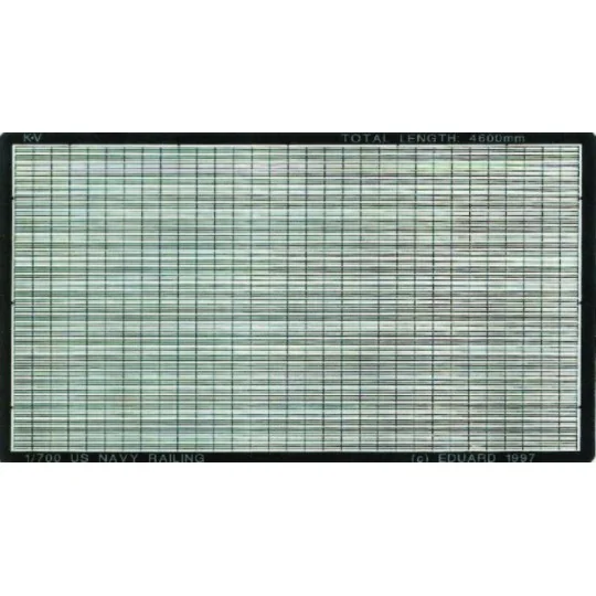 US Navy Reling, 1/700 - Eduard Accessories 99005