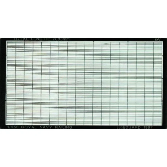 1/350 Royal Navy Railings - Eduard Accessories 99007